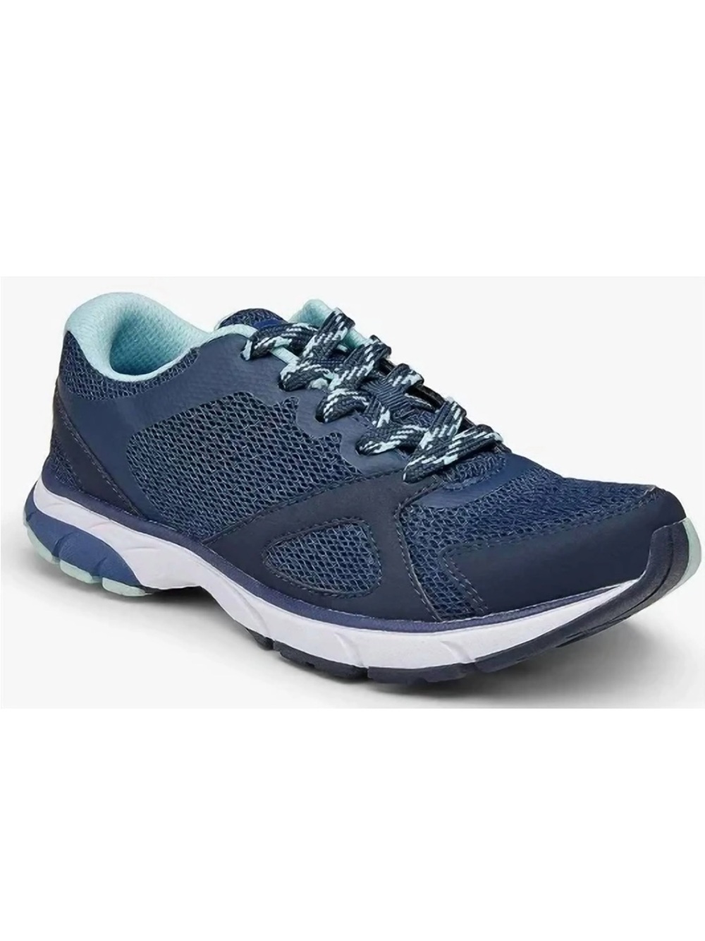 Vionic Tokyo women’s blue lace up running comfortable sneaker shoes size 6.5